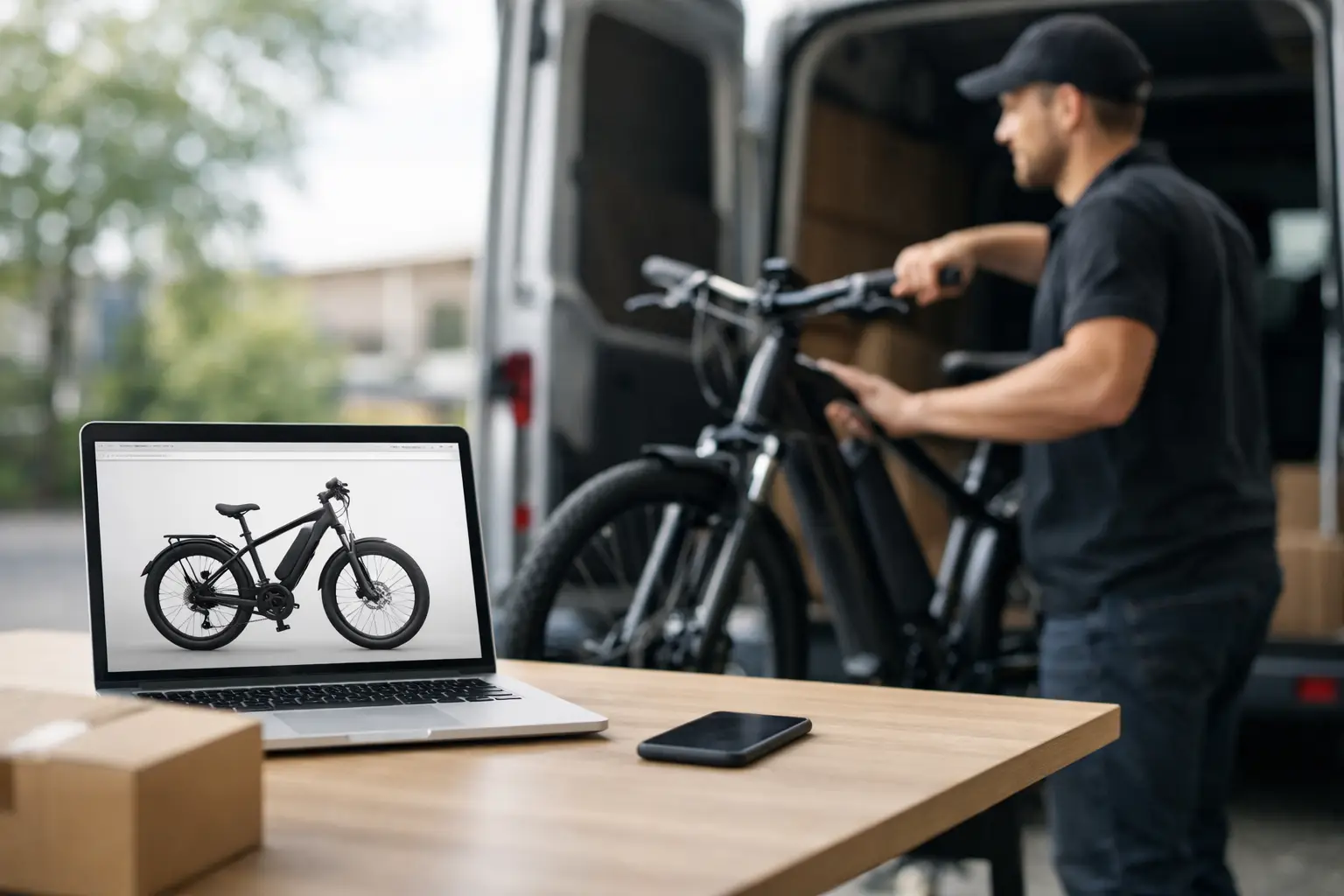 E-Bike online bestellen mit Lieferung