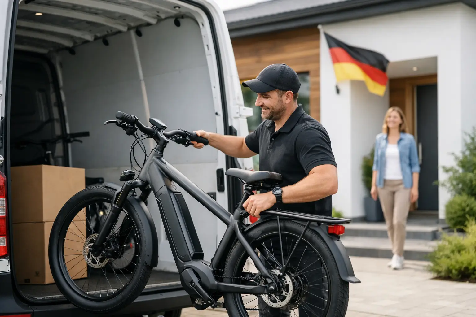 E-Bike-Hauslieferung in Deutschland erklärt